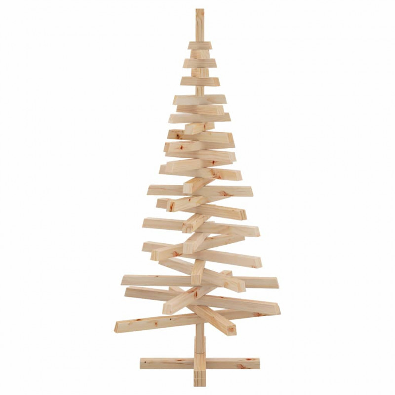 Choinki z podstawą Naturalny 120 cm Lite drewno sosnowe