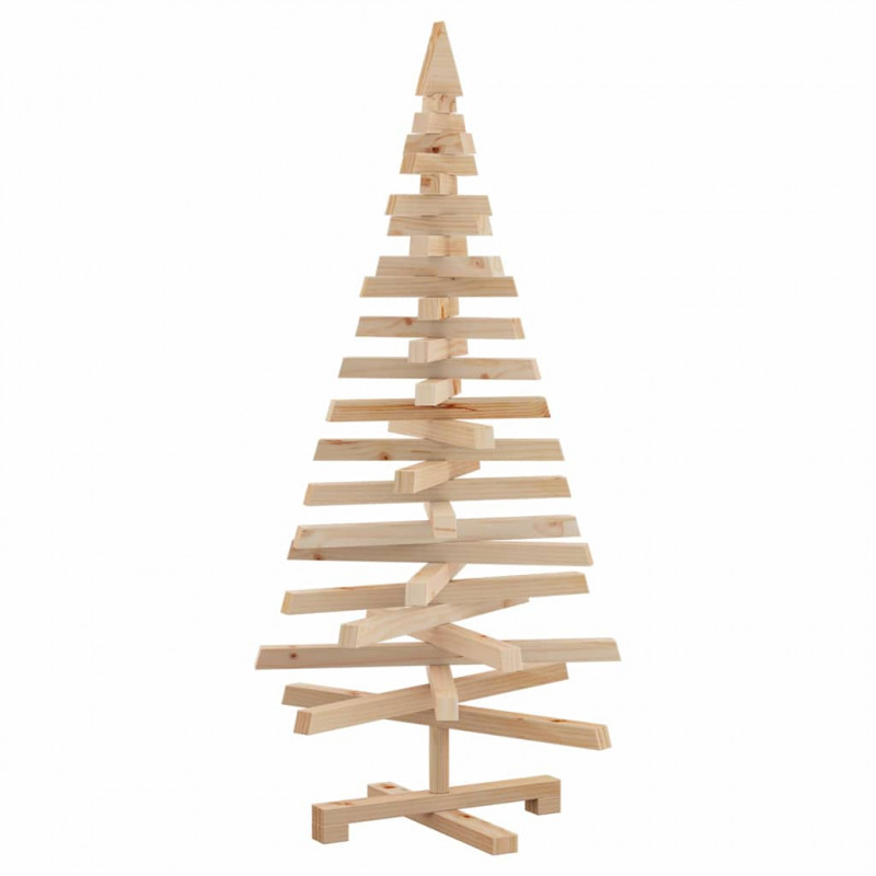Choinki z podstawą Naturalny 120 cm Lite drewno sosnowe