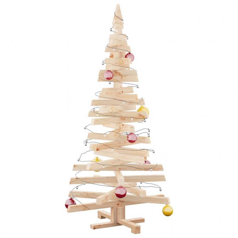 Choinki z podstawą Naturalny 150 cm Lite drewno sosnowe