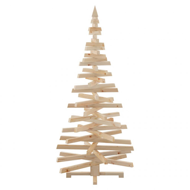 Choinki z podstawą Naturalny 180 cm Lite drewno sosnowe