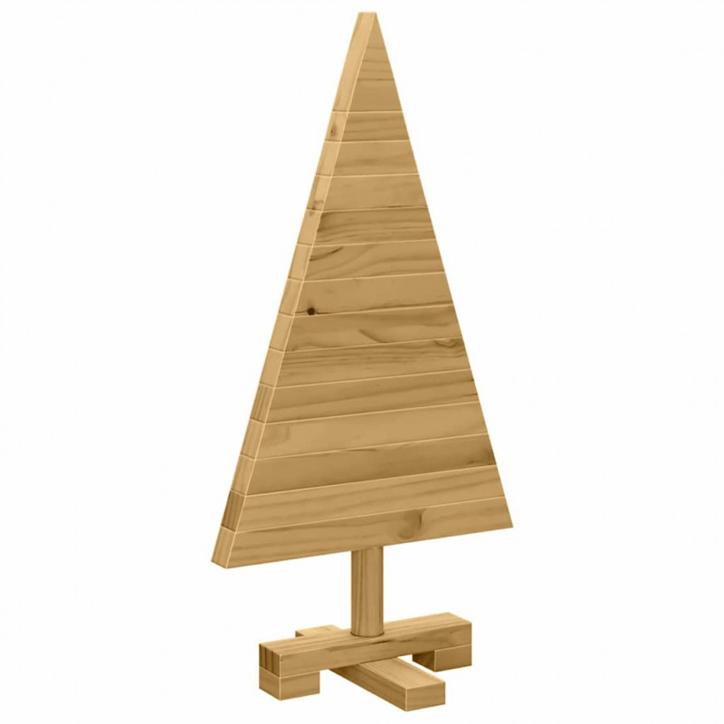 Choinki z podstawą Brązowy 60 cm Lite drewno sosnowe
