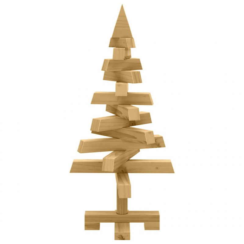 Choinki z podstawą Brązowy 60 cm Lite drewno sosnowe