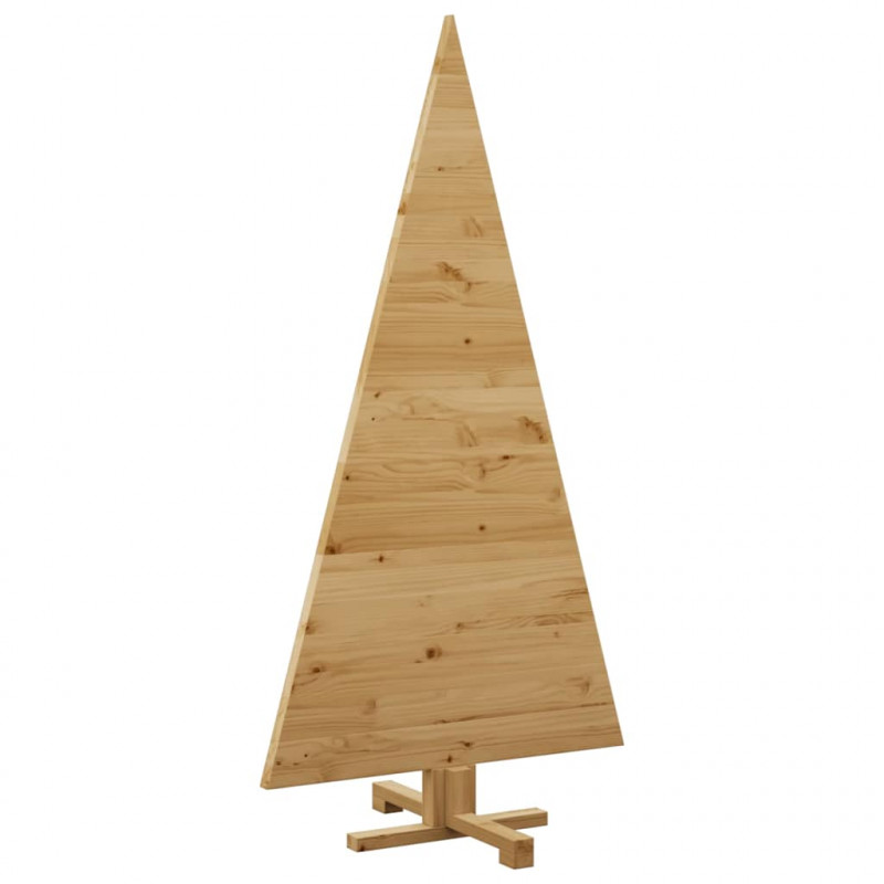 Choinki z podstawą Brązowy 150 cm Lite drewno sosnowe