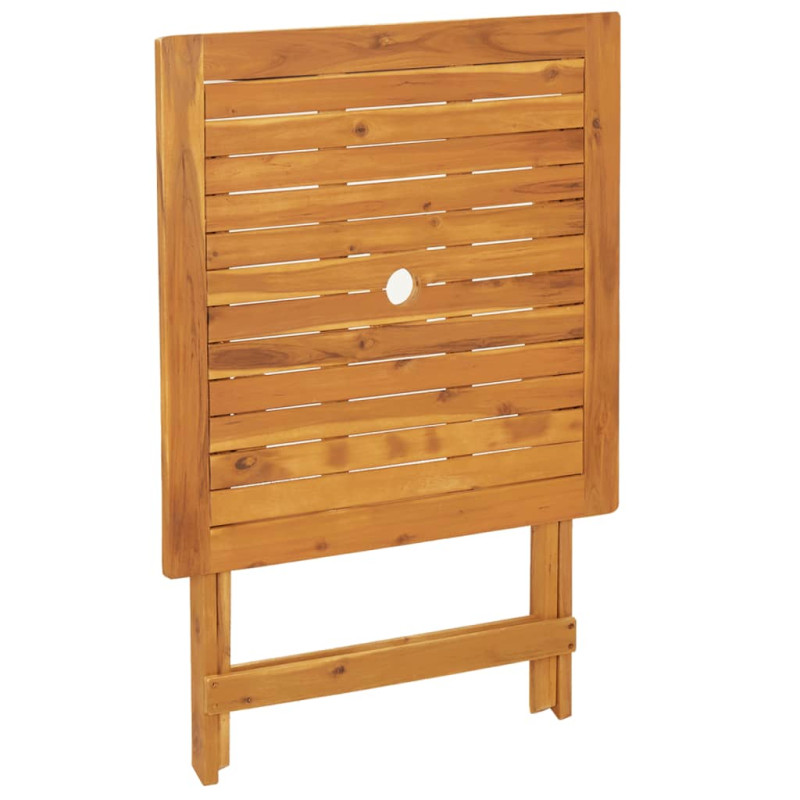 3-cz. zestaw mebli bistro, szary rattan PE i drewno
