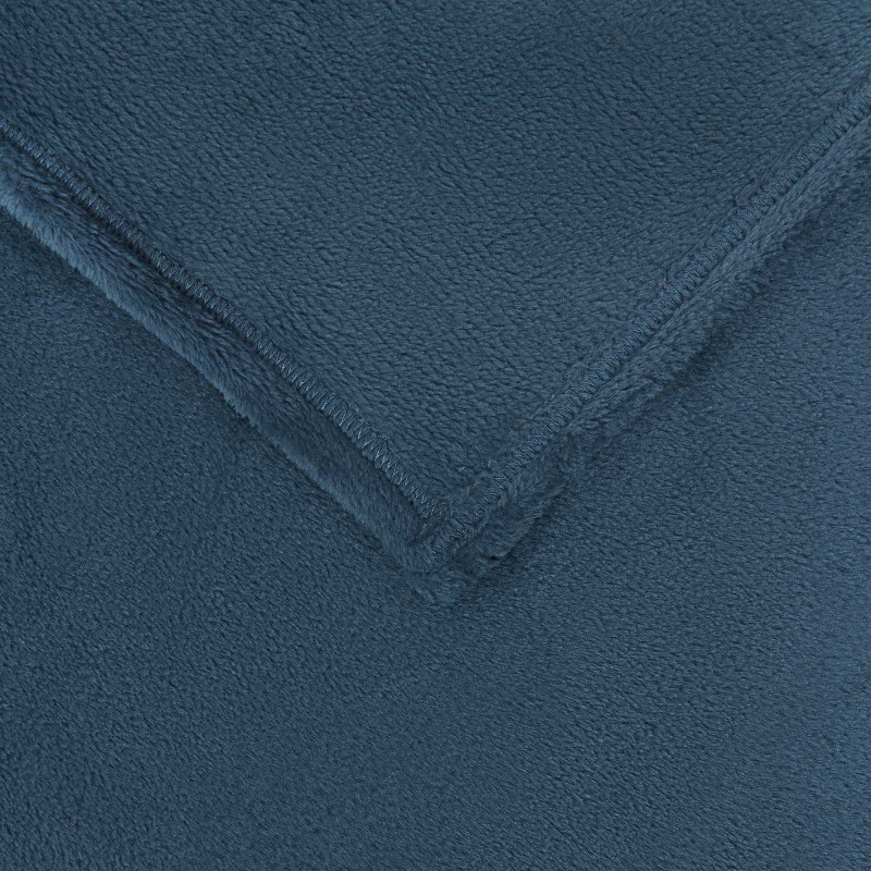 Koc Granatowy 150 x 200 cm Polar