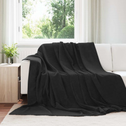 Koc Czarny 240 x 270 cm Polar