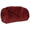 Koc Bordeaux Czerwony 150 x 200 cm Polar