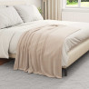 Koce narzutowe 6 pcs Beżowy 130 x 150 cm Polar