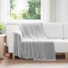 Koce narzutowe 6 pcs Szary 150 x 200 cm Polar