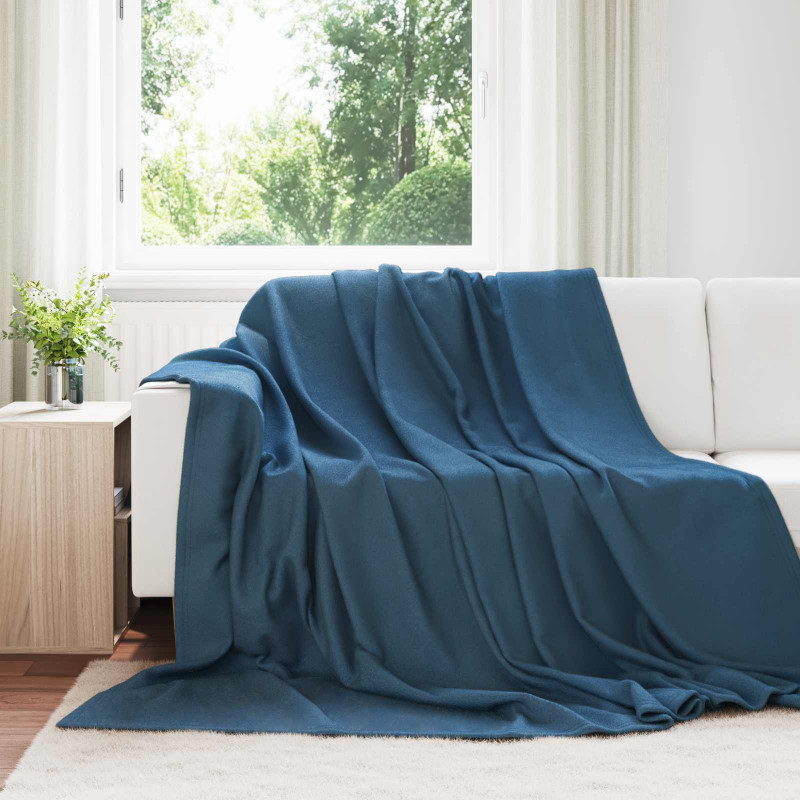 Koce narzutowe 24 pcs Granatowy 240 x 220 cm Polar