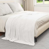 Koce narzutowe 6 pcs Biały 150 x 200 cm Polar