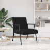 fotel Czarny 59 x 75 x 78 cm tkanina