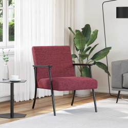 fotel Czerwone wino 59 x 75 x 78 cm tkanina