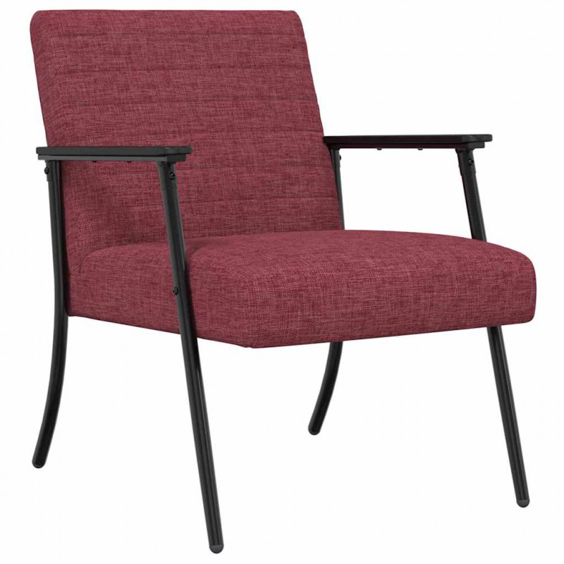 fotel Czerwone wino 59 x 75 x 78 cm tkanina