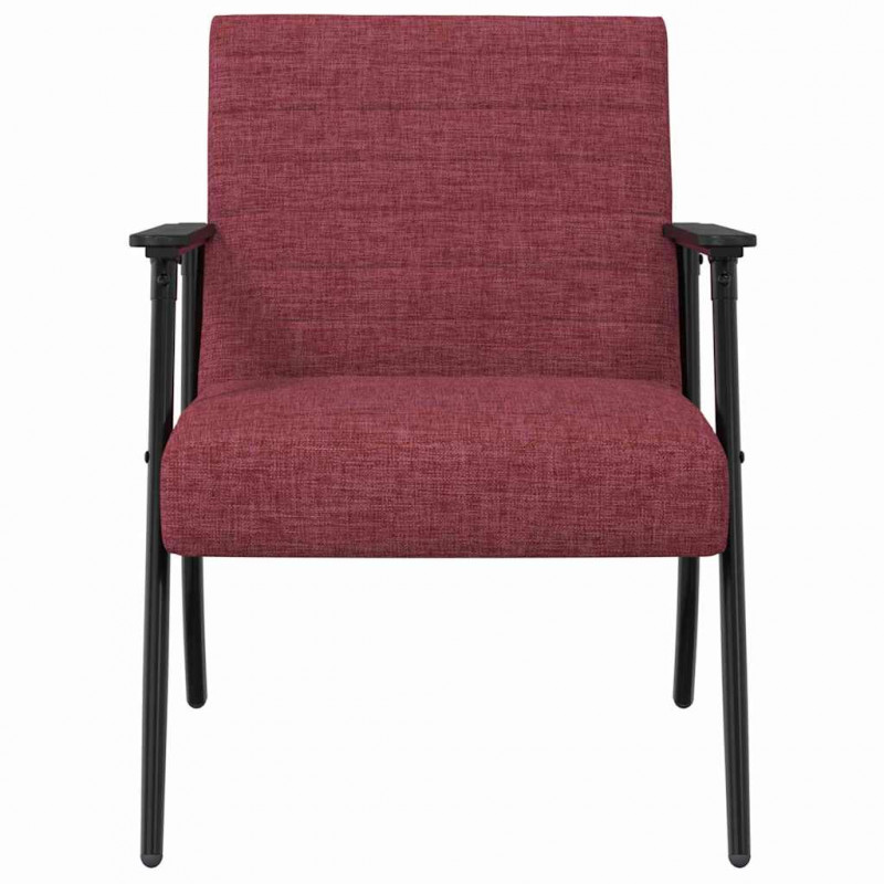 fotel Czerwone wino 59 x 75 x 78 cm tkanina