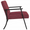fotel Czerwone wino 59 x 75 x 78 cm tkanina