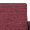 fotel Czerwone wino 59 x 75 x 78 cm tkanina