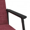 fotel Czerwone wino 59 x 75 x 78 cm tkanina