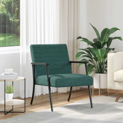 fotel Ciemna zieleń 59 x 75 x 78 cm tkanina