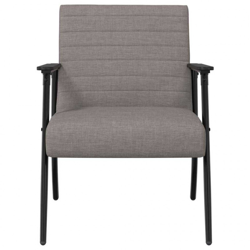fotel Ciemnoszary 59 x 75 x 78 cm tkanina