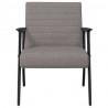 fotel Ciemnoszary 59 x 75 x 78 cm tkanina