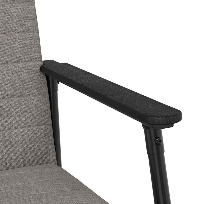 fotel Ciemnoszary 59 x 75 x 78 cm tkanina