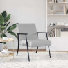 fotel Szary chmur 59 x 75 x 78 cm tkanina