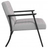 fotel Szary chmur 59 x 75 x 78 cm tkanina