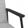 fotel Szary chmur 59 x 75 x 78 cm tkanina