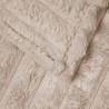 Koc Beżowy 150 x 130 cm Polar