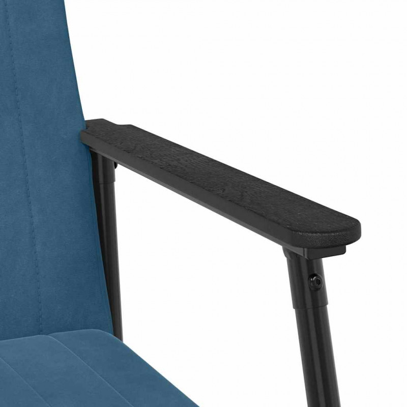 fotel Niebieski 59 x 75 x 78 cm Aksamit