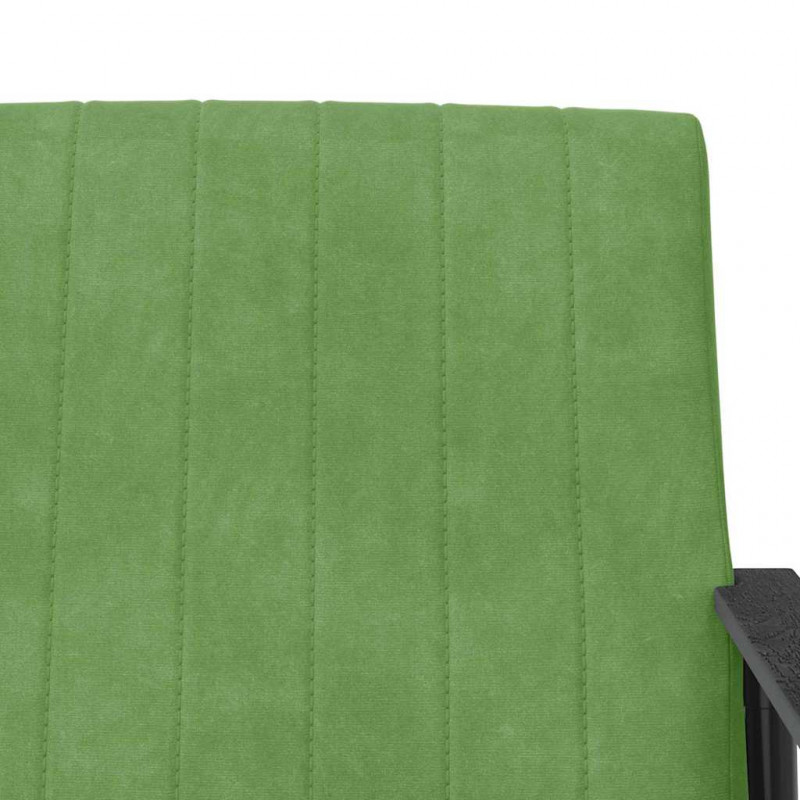 fotel Jasnozielony 59 x 75 x 78 cm Aksamit