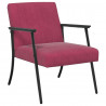 fotel Czerwone wino 59 x 75 x 78 cm Aksamit