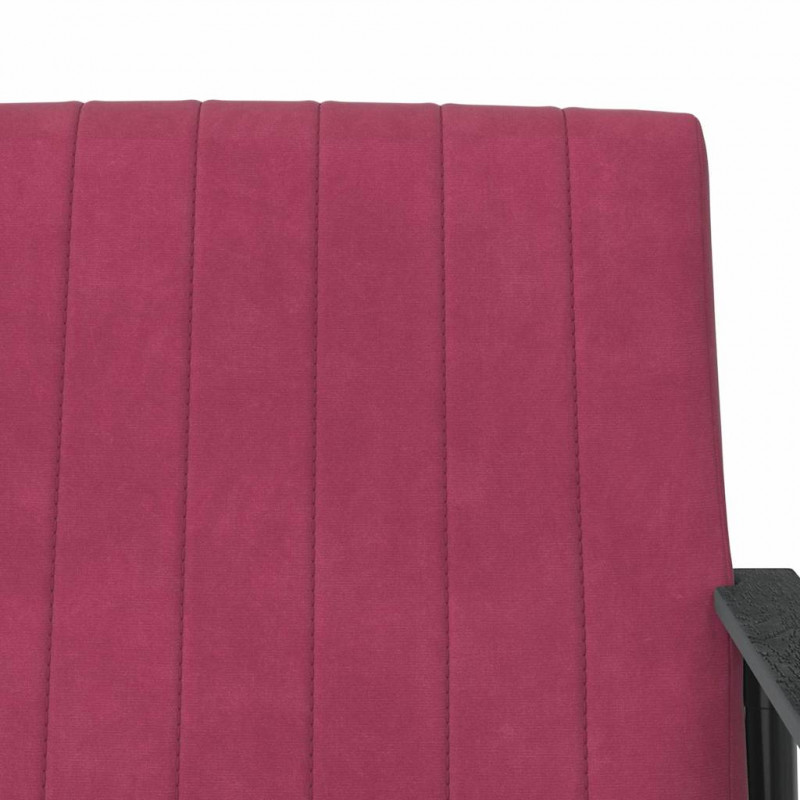 fotel Czerwone wino 59 x 75 x 78 cm Aksamit
