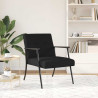 fotel Czarny 59 x 75 x 78 cm tkanina