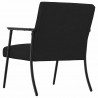 fotel Czarny 59 x 75 x 78 cm tkanina