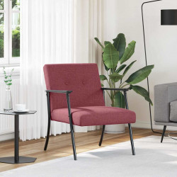 fotel Czerwone wino 59 x 75 x 78 cm tkanina
