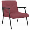 fotel Czerwone wino 59 x 75 x 78 cm tkanina