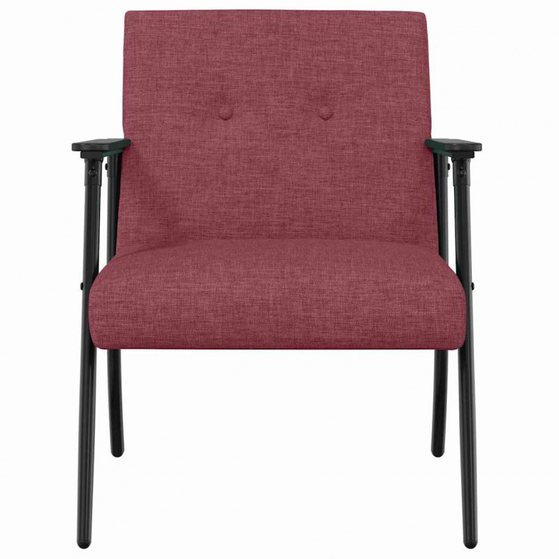 fotel Czerwone wino 59 x 75 x 78 cm tkanina