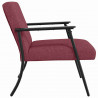 fotel Czerwone wino 59 x 75 x 78 cm tkanina