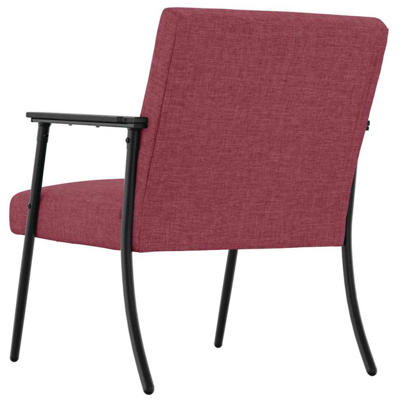 fotel Czerwone wino 59 x 75 x 78 cm tkanina