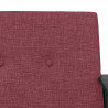 fotel Czerwone wino 59 x 75 x 78 cm tkanina