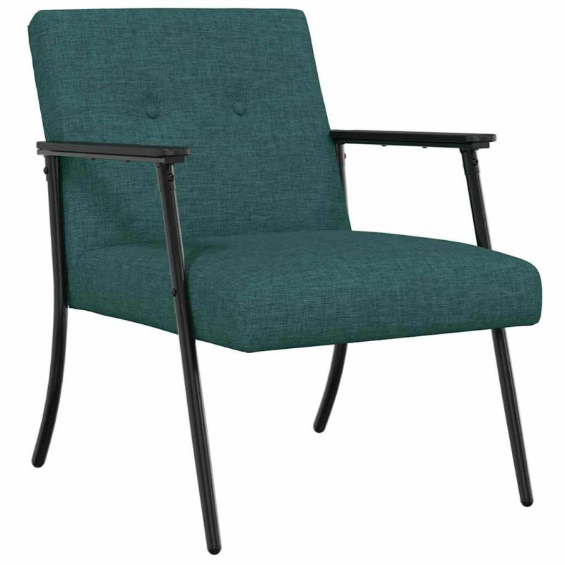 fotel Ciemna zieleń 59 x 75 x 78 cm tkanina