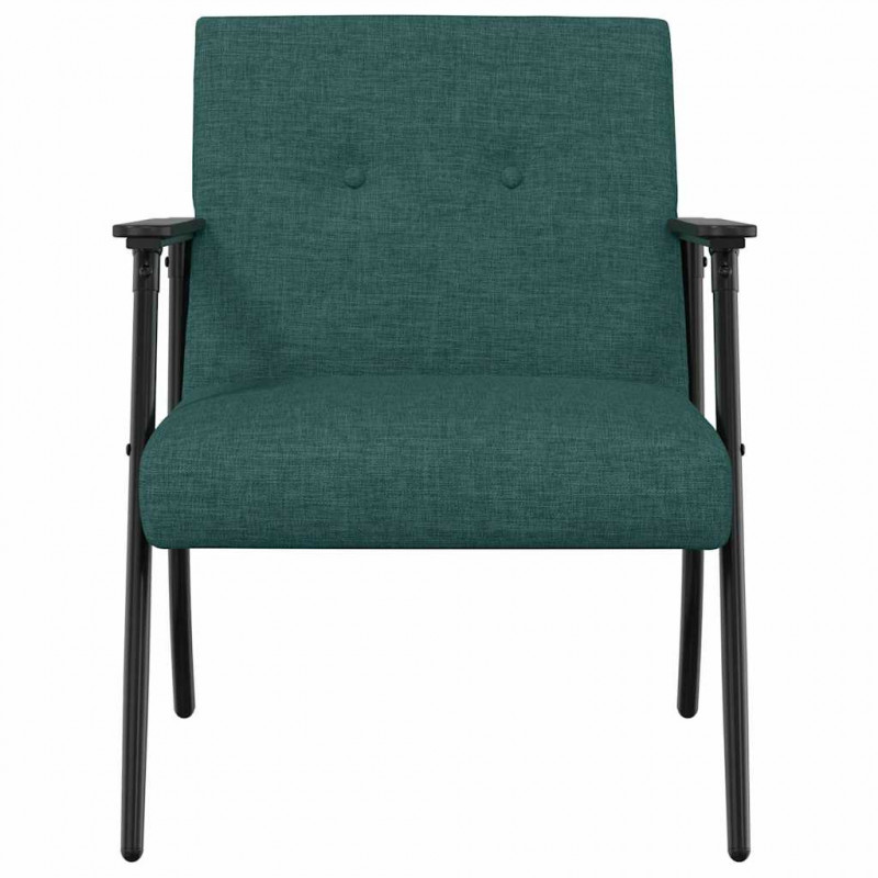 fotel Ciemna zieleń 59 x 75 x 78 cm tkanina