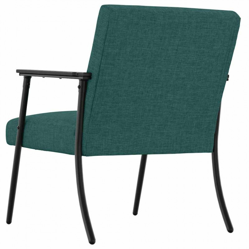 fotel Ciemna zieleń 59 x 75 x 78 cm tkanina