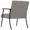 fotel Ciemnoszary 59 x 75 x 78 cm tkanina