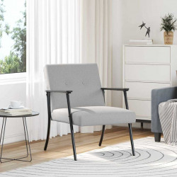 fotel Szary chmur 59 x 75 x 78 cm tkanina