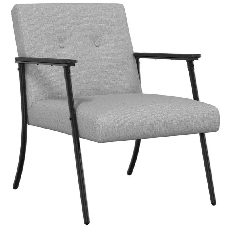 fotel Szary chmur 59 x 75 x 78 cm tkanina