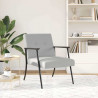 fotel Szary chmur 59 x 75 x 78 cm tkanina