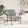 fotel Jasnoszary 59 x 75 x 78 cm